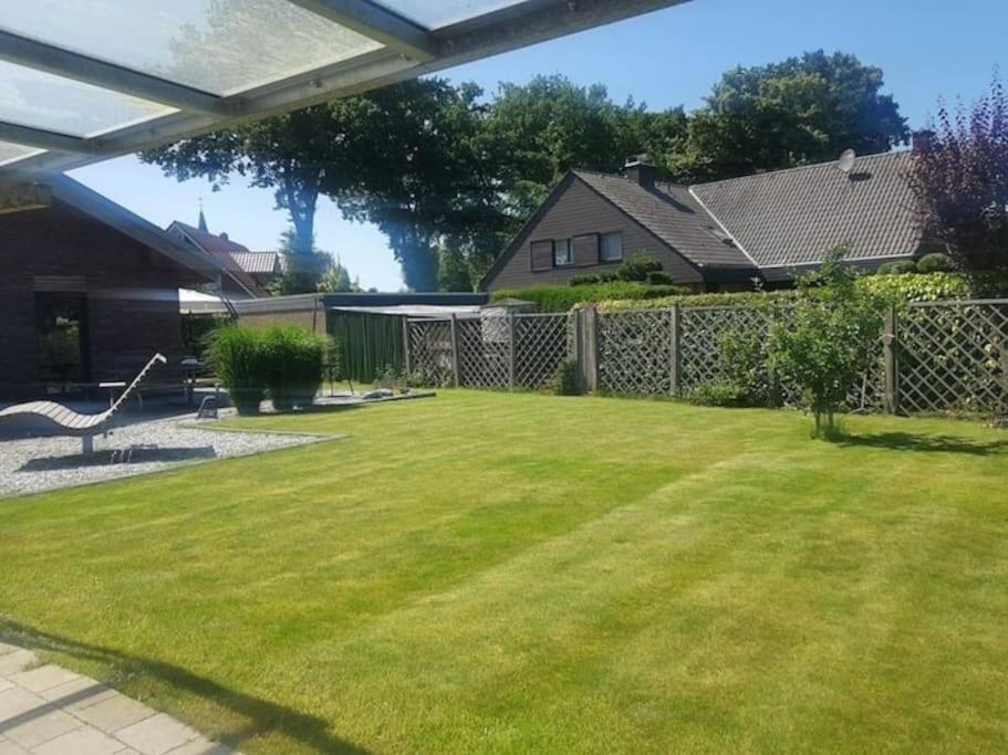 Villa Laendlich Gelegenes Haus An Der Niederlaendischen Grenze Wilsum Exterior foto