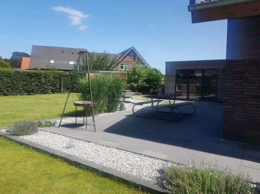Villa Laendlich Gelegenes Haus An Der Niederlaendischen Grenze Wilsum Exterior foto